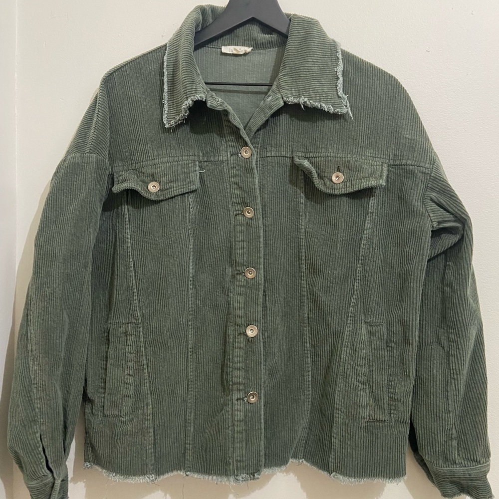 Oversized Corduroy Shacket